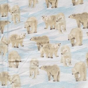 JoAnn Fabric Polar Bears on Ice 110" X 40"